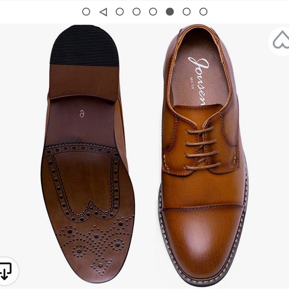 Jousen Milan men’s derby oxfords 9.5